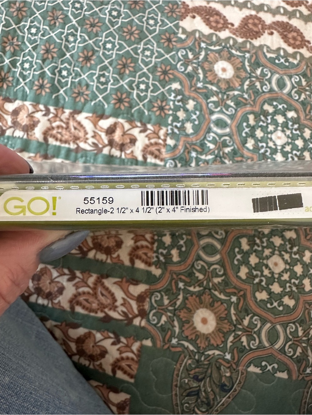 Accuquilt GO! Rectangle 2 1/2 inch